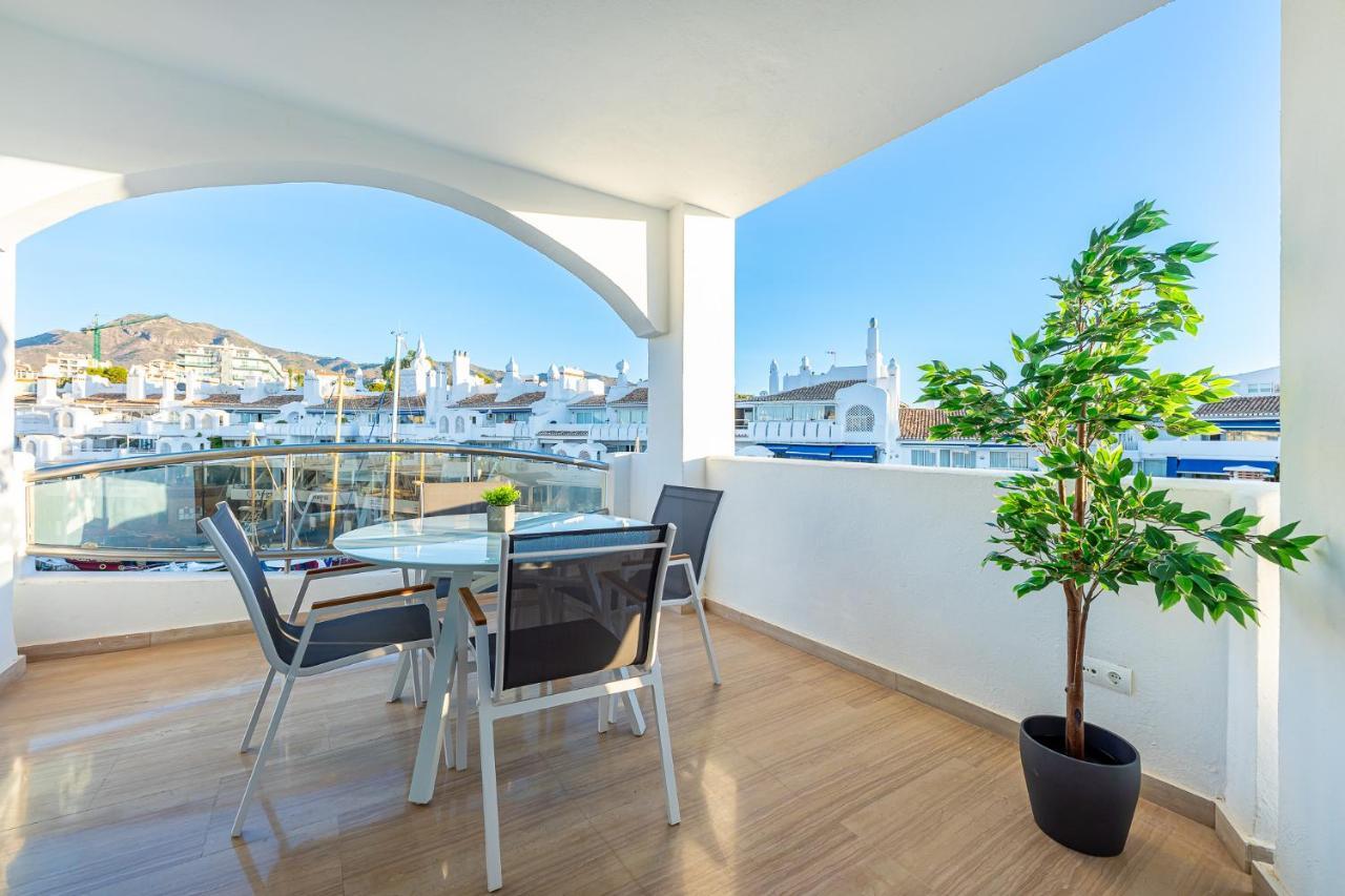 Atico Puerto Marina First Island With Sea Views And Rooftop Pool Benalmadena Exterior photo