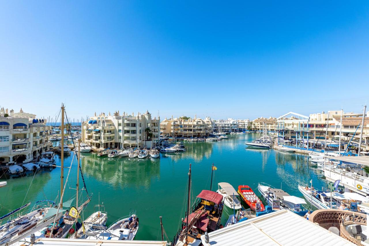 Atico Puerto Marina First Island With Sea Views And Rooftop Pool Benalmadena Exterior photo